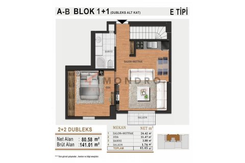 2+1 Apartment en Kartal, Turkey No. 17273 3