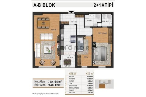 2+1 Appartement à Kartal, Turkey No. 17273 13