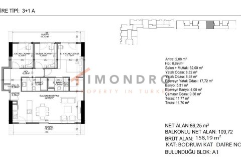 3+1 Appartement à Küçükçekmece, Turkey No. 17816 15