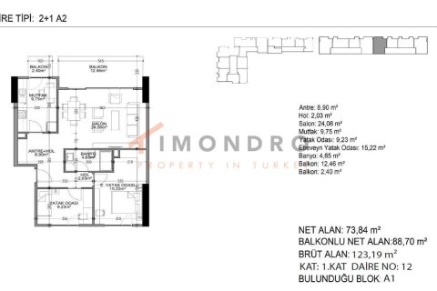 3+1 Appartement à Küçükçekmece, Turkey No. 17816 16