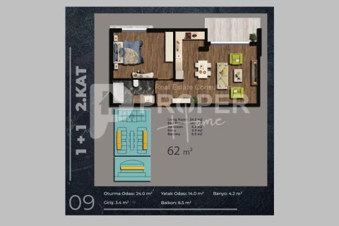 3 rooms Apartment in Konyaalti, Turkey No. 10830 16