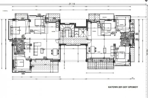 3 dormitorios Apartment en Central Macedonia, Greece No. 52304 1