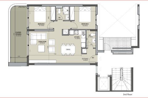 2 chambres Appartement à Palaio Faliro, Greece No. 54912 12