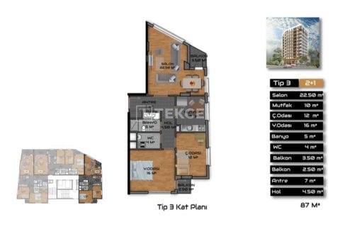 5+1 Apartment en Istanbul, Turkey No. 20783 13