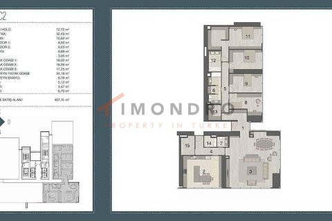 2+1 Apartment in Sisli, Turkey No. 17948 5