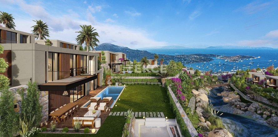 4+1 Villa en Bodrum, Turkey No. 17499