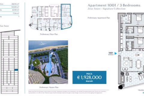 3 dormitorios Apartment en Limassol, Cyprus No. 36949 30