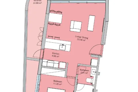 2 dormitorios Apartment en Limassol, Cyprus No. 34509 8