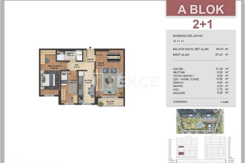 3+1 Apartment in Istanbul, Turkey No. 15585 8