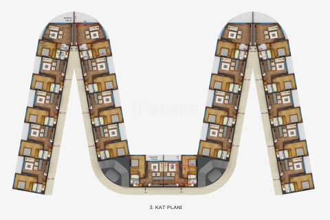 Квартира 1+1 в Кушадасы, Турция №15777 3