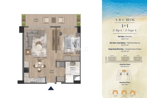 2+1 Apartment in Bueyuekcekmece, Turkey No. 66466 18