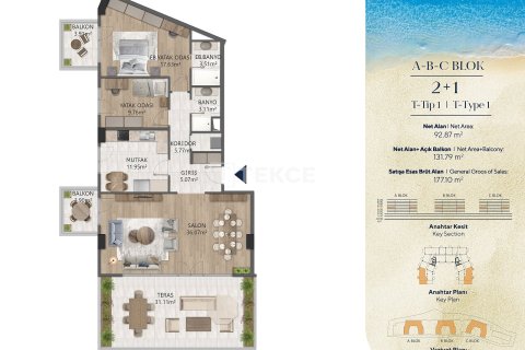 1+1 Apartment in Bueyuekcekmece, Turkey No. 66465 24