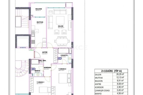 3+1 Apartment en Esenyurt, Turkey No. 11206 28