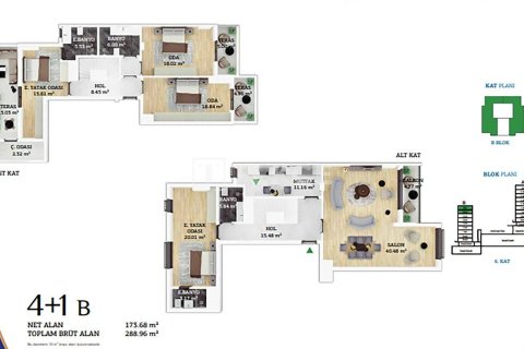 5+1 Apartment en Istanbul, Turkey No. 11194 30