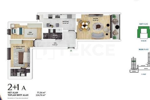 5+1 Appartement à Istanbul, Turkey No. 11194 28