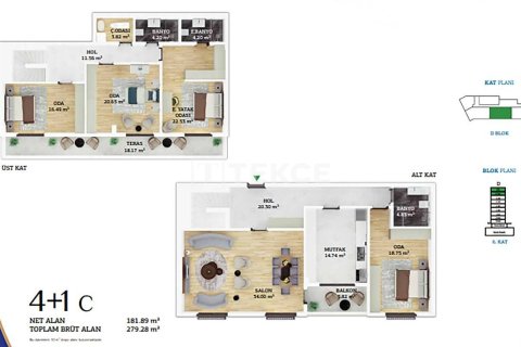 5+1 Apartment en Istanbul, Turkey No. 11194 29