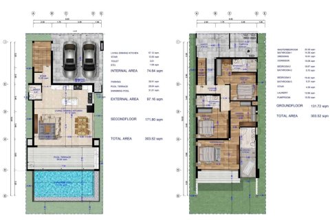 Вилла с 3 спальнями в Самуй, Таиланд №2021 23