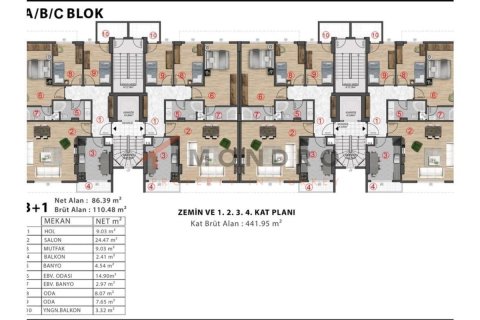 3+1 Apartment en Maltepe, Turkey No. 17000 27