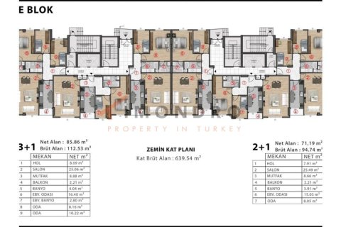 3+1 Apartment en Maltepe, Turkey No. 17000 24