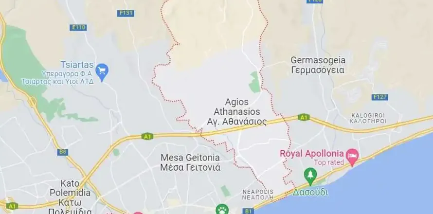 3300m² Land en Agios Athanasios, Cyprus No. 35533