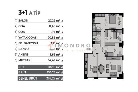 2+1 Apartment en Kadikoy, Turkey No. 17966 28