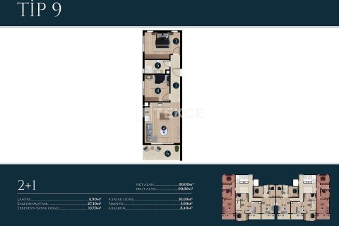 3+1 Apartment en Izmir, Turkey No. 17666 16