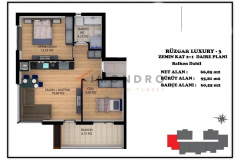 2+1 Appartement à Aksu, Turkey No. 17735 2