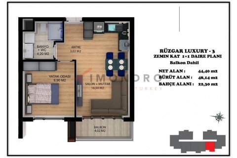 2+1 Appartement à Aksu, Turkey No. 17735 15