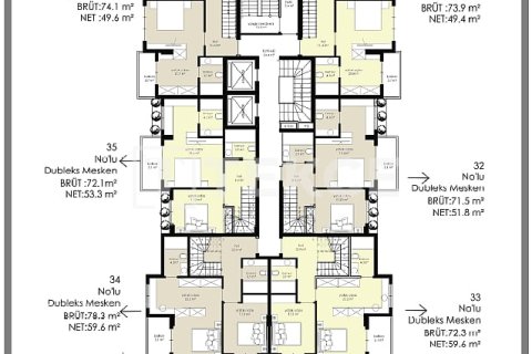 Пентхаус 3+1 в Аланья, Турция №22213 28