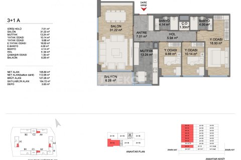 2+1 Apartment en Istanbul, Turkey No. 14208 7