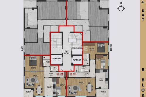 4+1 Penthouse à Antalya, Turkey No. 27938 16