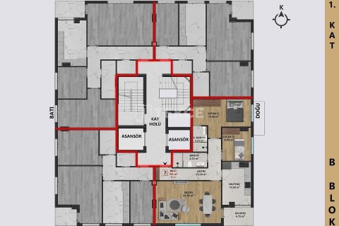 4+1 Penthouse à Antalya, Turkey No. 27938 7