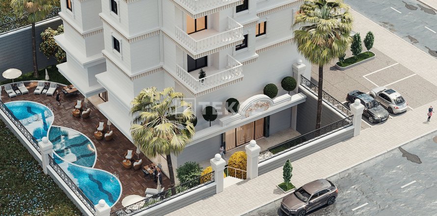 1+1 Appartement à Alanya, Turkey No. 27934