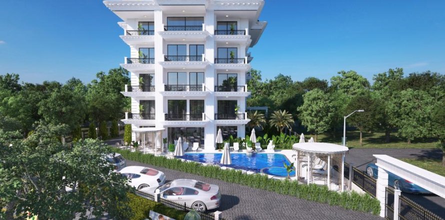 2+1 Penthouse à Oba, Turkey No. 12883