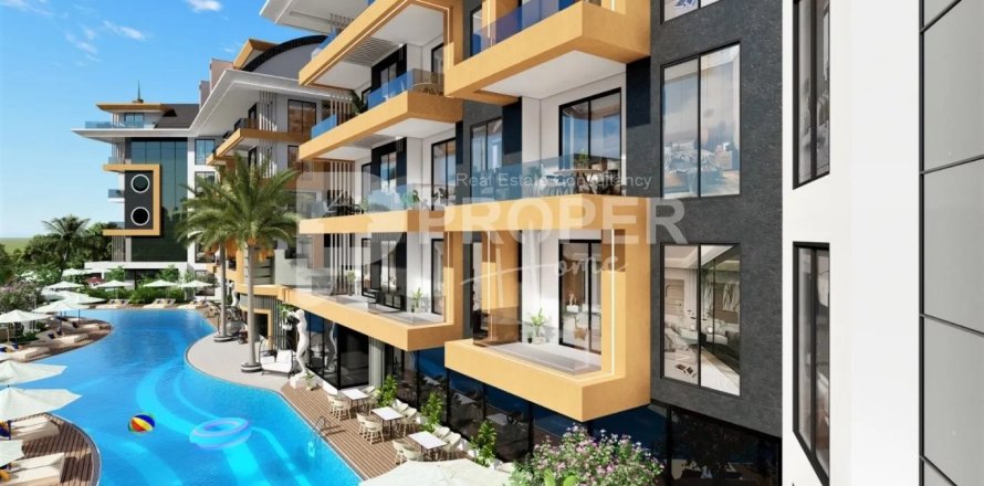 0+3 Apartment in Oba, Turkey No. 12912