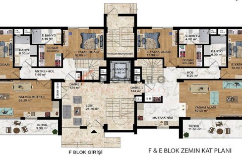 3+1 Apartment en Antalya, Turkey No. 17944 3