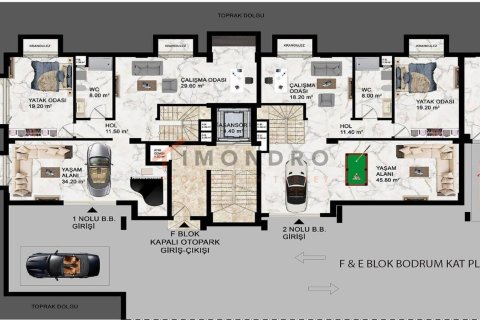 3+1 Appartement à Antalya, Turkey No. 17944 4