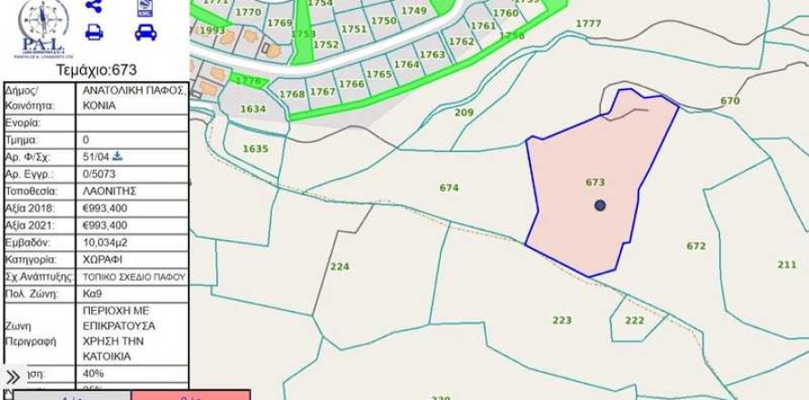 18061m² Land in Konia, Cyprus No. 64400