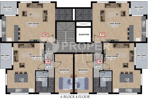 4 rooms Apartment in Alanya, Turkey No. 12148 7