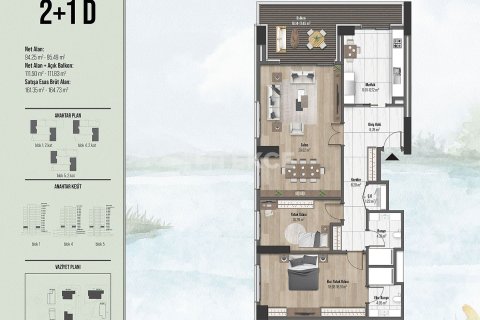 1+1 Appartement à Istanbul, Turkey No. 22125 12