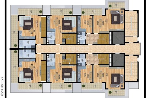 3+1 Penthouse à Alanya, Turkey No. 70494 24