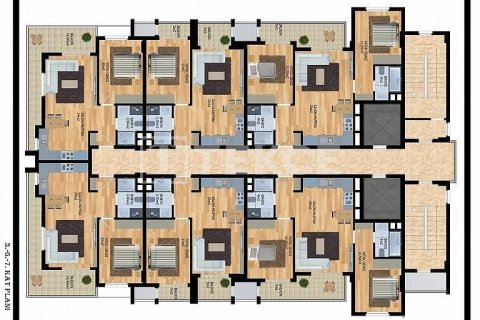 3+1 Penthouse à Alanya, Turkey No. 70494 23