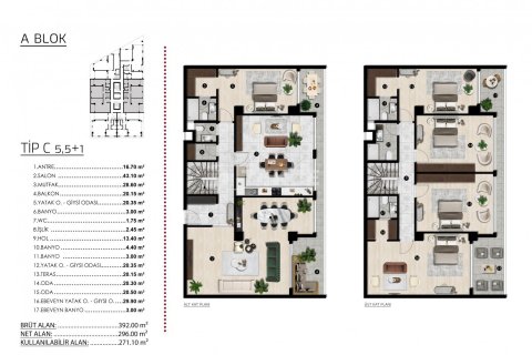 3+1 Apartment in Bursa, Turkey No. 70529 19