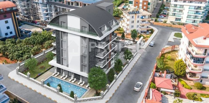 0+4 Apartment in Oba, Turkey No. 14139