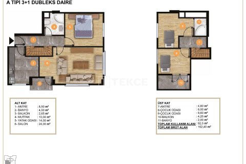 2+1 Appartement à Istanbul, Turkey No. 16848 11