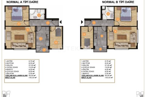 2+1 Apartment en Istanbul, Turkey No. 16848 9