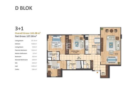 3+1 Appartement à Istanbul, Turkey No. 11783 9