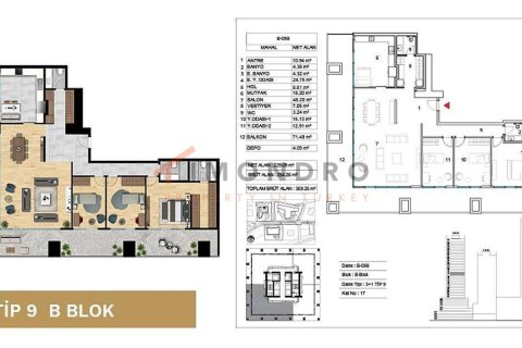 4+1 Apartment in Atasehir, Turkey No. 17856 29