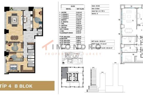 4+1 Apartment in Atasehir, Turkey No. 17856 11