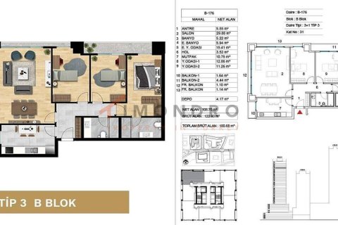 4+1 Apartment in Atasehir, Turkey No. 17856 27